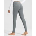 thumbnail image 4 of baleaf Womens Fleece Lined Leggings with 5 Pockets 27'' Thermal Gray S, 4 of 7