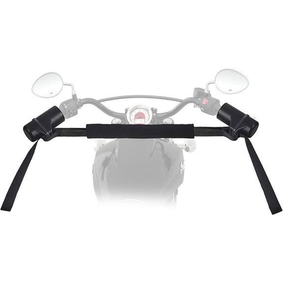 Motorcycle Handlebar Straps for 32" Handlebars, Motorcycle Handlebar Tie Down Straps for Mopeds, Scooters, Bikes for Hauling Bike