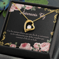 thumbnail image 5 of To My Wife Aniversario Feliz Forever Necklace w Message Card, 5 of 20