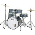thumbnail image 4 of Pearl Roadshow Complete 5-Piece Drum Set w/ 20" Bass Drum, Hardware & Cymbals - Aqua Blue Glitter, 4 of 4
