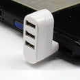 thumbnail image 3 of MORESEC under $5 USB Hub, USB 2.0 Three Port Hub,7 Character Rotating Desktop Expander,Compact USB Splitter For Laptop,Plug Play Multi Device Connector,Data Transfer Peripheral Adapter, 3 of 7
