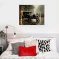 thumbnail image 4 of COMIO American  Car Poster Home Decor Print, Canvas Wall Art Sports Posters Office Room Bedroom  Gift for Teen Boys Ready to Hang, 4 of 4