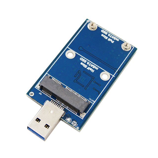 Mini adaptador MSATA carcasa de disco duro inalámbrico para 30*30/50 MSATA SSD (placa desnuda) Tmvgtek Para estrenar