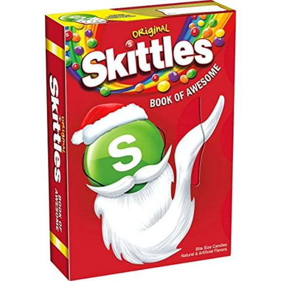 Skittles Holiday Book Of Awesome Candy Book, 6.51 Ounce