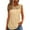 Beige, variant on Gamivast Womens Plus Size Summer Tank Tops for Women Loose Fit Pleated Tunics Crew Neck Sleeveless Lace Tops Curved Hem Flowy Shirts Green S at