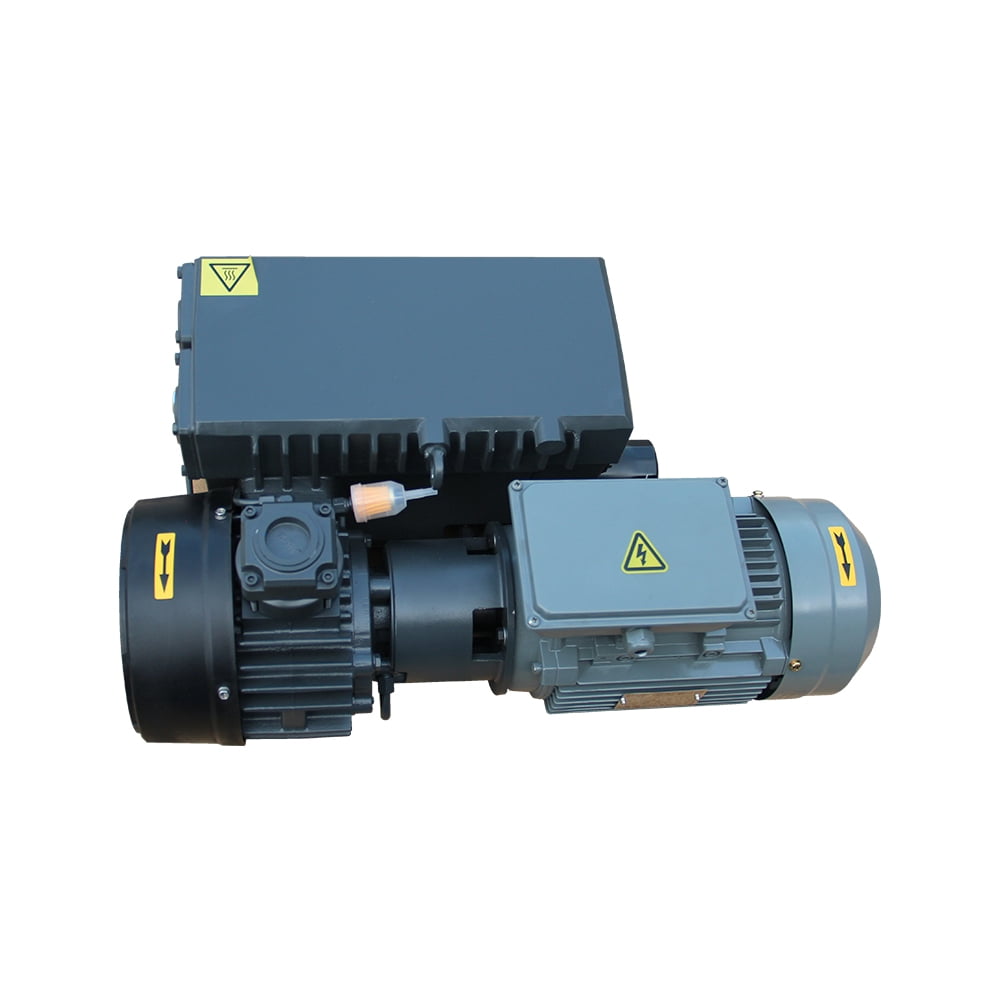 HPDAVV 36.8 CFM Single Stage Oil Sealed Rotary Vane Vacuum Pump 220V/60Hz/1ph Inlet/Discharge thread NPT 1/4