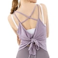 thumbnail image 4 of Franhais Women Summer Camisole Vest Back Cross Tops Fashion Sports Yoga Vest, 4 of 5