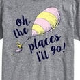 thumbnail image 3 of Dr. Seuss - Oh The Places I'll Go Balloon - Men's Short Sleeve Graphic T-Shirt, 3 of 6