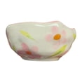 thumbnail image 2 of Bol de cerámica para helados, porcelana, fácil de limpiar, vajilla para servir postres Flor rosa, 2 of 9