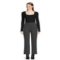 thumbnail image 3 of JUNWELL Women‘s Pull On Pants With Pockets  31” and 29” Inseams  Sizes S-2XL, 3 of 5