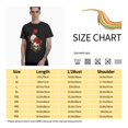thumbnail image 4 of Rose T-Shirt for Men Cotton 100% Summer Tops Women Fashion Casual Short Sleeves Round Collar Short-Sleeve Couple Top Tees, 4 of 6