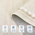thumbnail image 5 of Washable 8x10' Area Rug – Soft Neutral Non Slip Large Rug with Rubber Back, Low Pile Stain Resistant – Modern Carpet for Living Room, Bedroom, Dining Room, Farmhouse, 5 of 8