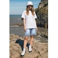 thumbnail image 5 of GINGTTO Men's Baggy Loose Fit Elastic Waist 7" Denim Shorts, 5 of 8