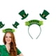 thumbnail image 1 of Headband St. Patrick’s Irish Green Party Decor, St. Patrick’s Day Accessories, Green Irish Headband, Festive Party Decor, St. Patrick’s Celebration Gear, Adjustable Foldable Design, Fabric, 1 of 6