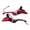 Red, variant on 7/8" 22mm Motorcycle Hydraulic Clutches Brake Lever Cylinder for Motorcycle Scooter Pit Pocket Bike Motocross