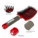 thumbnail image 3 of Peine para masaje del cuero cabelludo Cerdas rizadas Deenenenenenentwistdddddd Herramientas de estilo de cepillo para el cabello Rojo Sywqhk Cuidado Belleza, 3 of 7