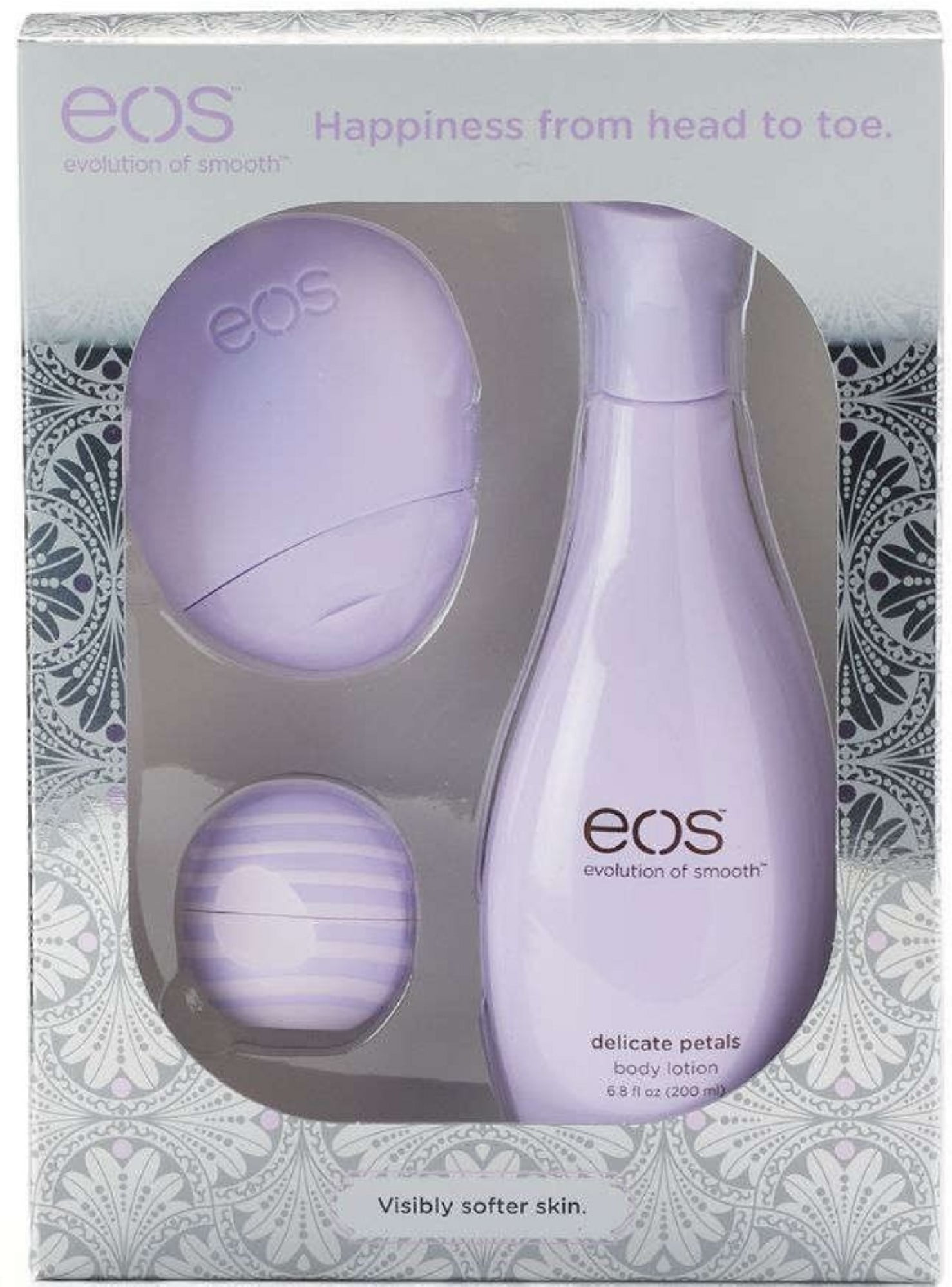 EOS 3Piece Gift Set, Delicate Petals 1 ea