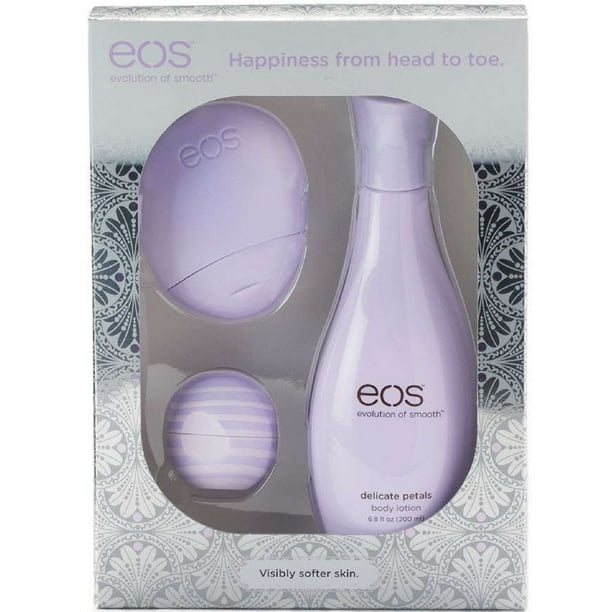 EOS 3Piece Gift Set, Delicate Petals 1 ea