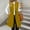 Yellow, variant on EGNMCR Black Women's Sleeveless Vest Blazer Fully Lined Spring Casual Long Blazer Open Front Work Office Tops Jacket Pockets Fall Winter