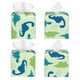 thumbnail image 2 of Balery Cute Dinosaur Blue Green Porta Pañuelos de Cuero con Estampado – Funda Moderna Cuadrada para Caja de Pañuelos, Dispensador 5x5x5'', 2 of 7