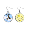 thumbnail image 1 of Hockey rápido Pendiente Sol Flor Pendiente Joyas Moda Unbranded M, 1 of 3