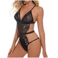 thumbnail image 4 of Mujeres elegante moda lencería sexy encaje gasa ropa interior mono traje Fridja nalpqowj9803, 4 of 8