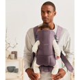 thumbnail image 2 of Porte-bébé BabyBjorn Mini, Tissé, Violet Foncé, 2 of 2
