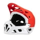 thumbnail image 3 of Casco de bicicleta con absorción de impactos, cómodo, accesorios de ciclismo, seguridad, cara completa Blanco Rojo, 3 of 9