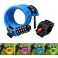thumbnail image 2 of Bike Lock High Security 5 Digit Resettable Combination Coiling Cable Lock Best for Bicycle Outdoors, 1.2mx12mm, 2 of 6