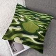 thumbnail image 7 of nygtbtfer Decorative Throw , Square Set Cushion Case, Soft - Green Course White, 7 of 7
