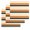 Multicolor, variant on Orange Blue Stripe Kitchen Dish Towels for Drying Dishes Set of 3, Minimalist Farmhouse Stripes Waffle Weave Microfiber Hand Tea Bathroom Towels Quick Dry & Absorbent Towel 12x12