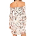 thumbnail image 3 of Women Summer Strapless Dress Long Ruffle Sleeve Off The Shoulder Beach Cover-up, 3 of 5