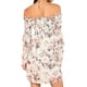 thumbnail image 3 of Women Summer Strapless Dress Long Ruffle Sleeve Off The Shoulder Beach Cover-up, 3 of 5