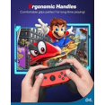 thumbnail image 4 of 2 Pack Poignées de Manette Compatibles avec Nintendo Switch, Kit de Contrôleur de Contrôle ABS Joy-Con avec Paume Courbée Réduit la Fatigue pour Switch, 4 of 5