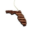 thumbnail image 3 of Florida and USA Flag - Cedar Ornament, 3 of 4