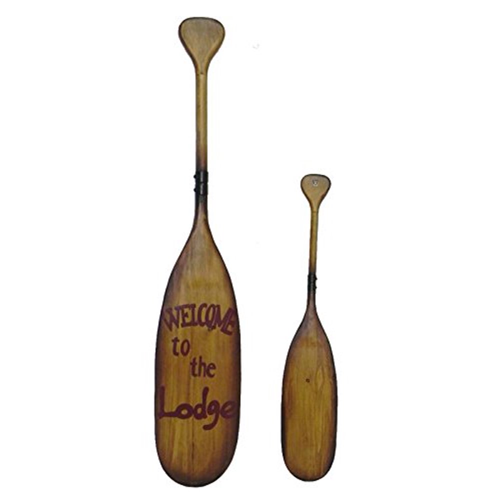 Pine Ridge 36" Real Wooden Shoreline Boat Oar Inscribed To The