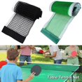 thumbnail image 2 of Filet de Tennis de Table Rétractable Accessoires de Sport Filet de Table Portable en Polyester Filet de Balle de Ping-Pong Table à Manger Noir, 2 of 6