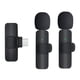 thumbnail image 1 of Kit 2x Mini Micrófono Inalámbrico Lapela con Adaptador para Smartphone Samsung Galaxy, 1 of 5