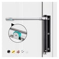 thumbnail image 1 of 50KG Fermeture de Porte Réglable en Alliage d'Aluminium Automatique, Fermeture Douce Ignifuge, Matériel de Porte Robuste et Durable, 1 of 7