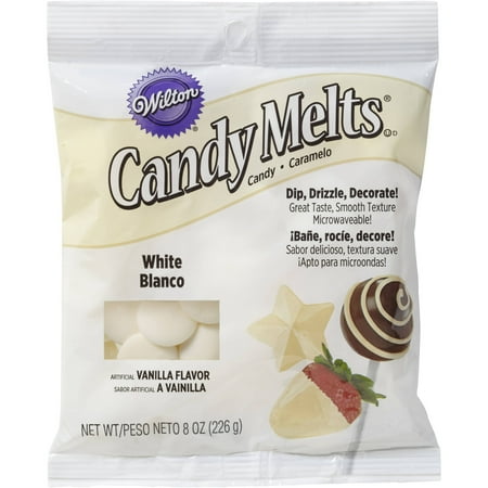(4 pack) (4 Pack) Wilton, White Candy Melts Candy, 8 Oz