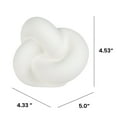 thumbnail image 6 of Hello Hobby Paintable Base Knot, White Ceramic 5", 6 of 8