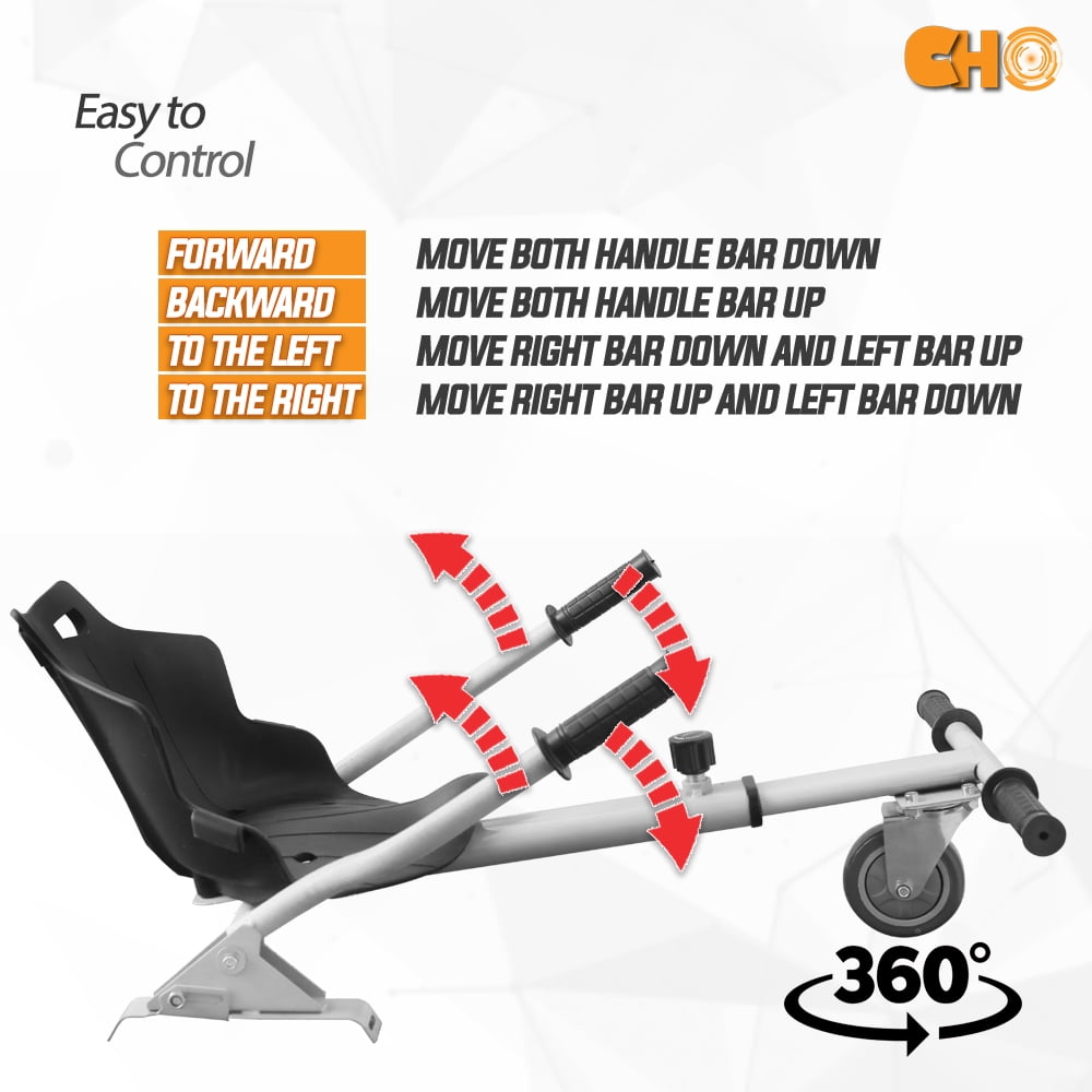 Hover Kart Go Kart Hover Cart Seat For Hoverboard Accessories Electric self-stabilizing Scooter Attachement