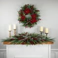 thumbnail image 3 of Northlight Real Touch™ Berries and Birch Twigs Artificial Pine Christmas Swag - 62" - Unlit, 3 of 9