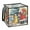 Santa Claus With Childs, variant on Home Organizer Foldable Fabric Storage Bin With Handle Christmas Hat
