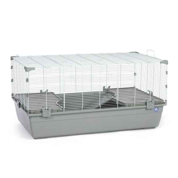 Prevue Pet 5524 Ranch Universal Small Animal Home, Gray & White