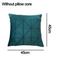 thumbnail image 2 of Office cushion cover Home pillow cover Plush headrest cushion coverblackish green, 2 of 5