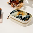 thumbnail image 7 of Penguin Velvet Portable Storage Box with Removable Compartment: Gift-Ready Organizer for Bracelets, Necklace, and Jewelry, 7 of 7