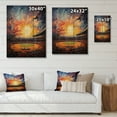 thumbnail image 4 of Designart "In Spotlight Sport Stadium wall art IX" Cityscapes Print on Natural Pine Wood, 4 of 5