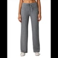 thumbnail image 3 of Pantalones Deportivos Anchos para Mujer con Bolsillos, Estilo Y2K Gris S, 3 of 10