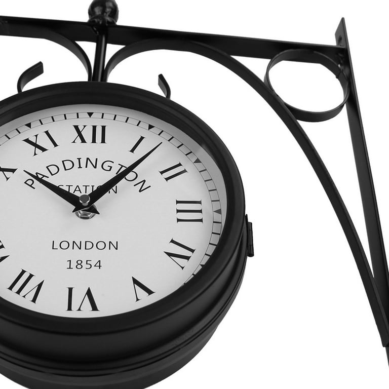 Degree Station 36cm Clock Black